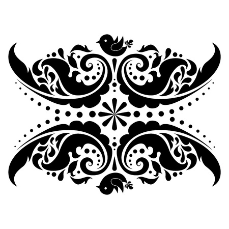 Floral design element  のイラスト素材