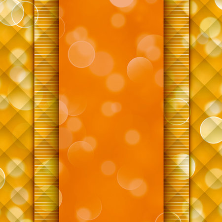 Summer background with geometrical design overlapping square illustration  のイラスト素材