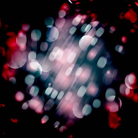 Abstract background with blurred lights のイラスト素材