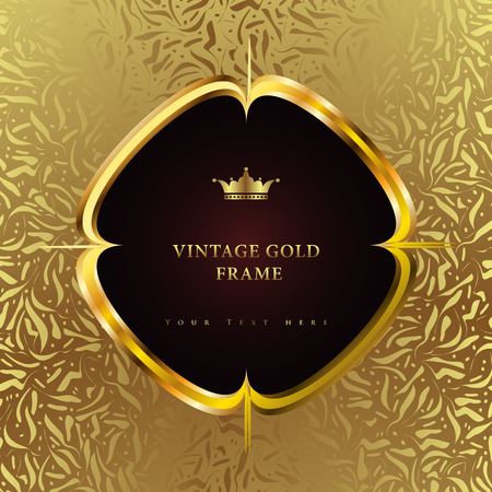Luxury vintage background  Perfect as invitation or announcementのイラスト素材