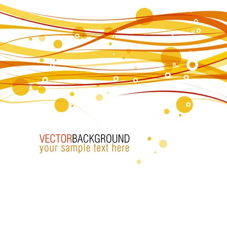 Orange lines  Abstract autumn background のイラスト素材