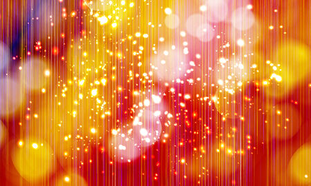 Glittery lights silver abstract Christmas crad.のイラスト素材