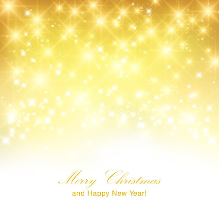 Glittery gold Christmas background with place for new year text invitation.のイラスト素材