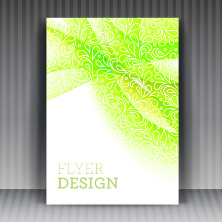 Flyer or cover design business. For vector version, see my portfolio. のイラスト素材