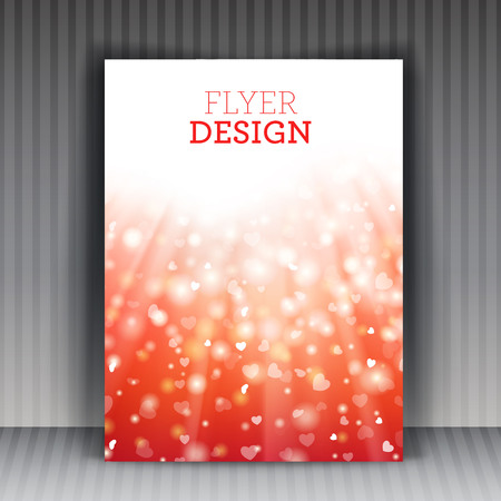 Flyer or cover design business. Editable illustration. For vector version, see my portfolio. のイラスト素材
