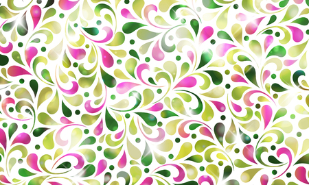 Flower business card. For vector version, see my portfolio.のイラスト素材