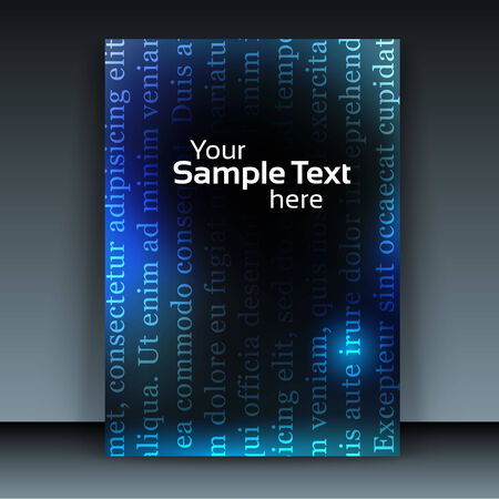 Flyer or cover design businessのイラスト素材