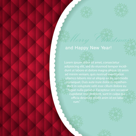 Vintage invitation card with ornament background.  のイラスト素材