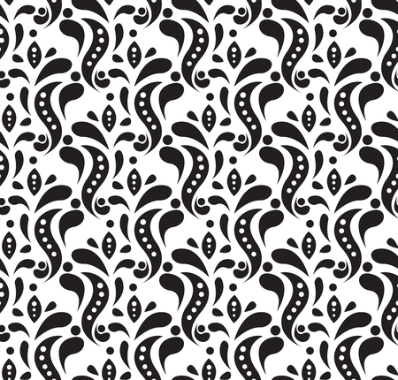 Seamless wallpaper pattern.のイラスト素材