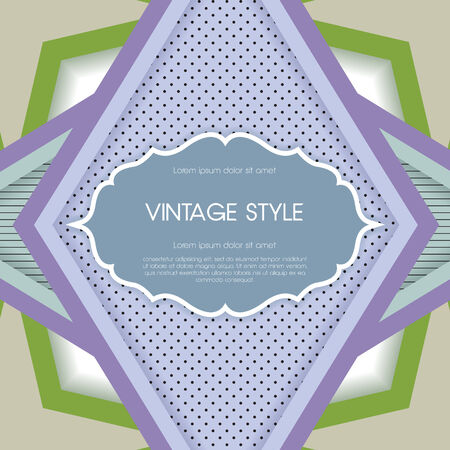 Vector ornate frame. Perfect for invitations or announcements. のイラスト素材