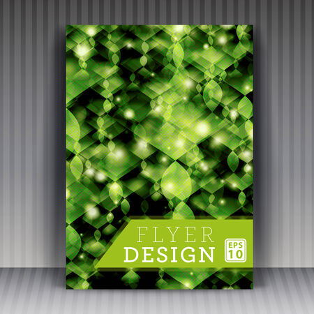 Flyer or cover design business. Editable illustration. For vector version, see my portfolio. のイラスト素材