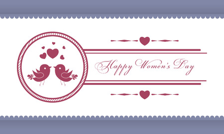 Wedding card or invitation with floral ornament background. Thank you card. Perfect as invitation or announcement.のイラスト素材