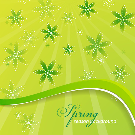 Spring background.のイラスト素材