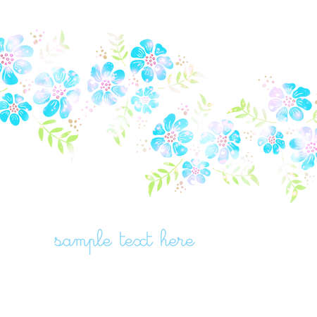Bright spring background.のイラスト素材