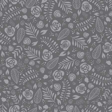 Elegant stylish flower seamless pattern. のイラスト素材