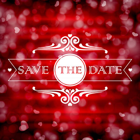 Wedding invitation card. Perfect as invitation or announcement. のイラスト素材