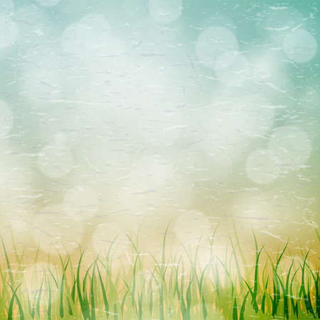 Retro poster design. Grunge paper texture. のイラスト素材