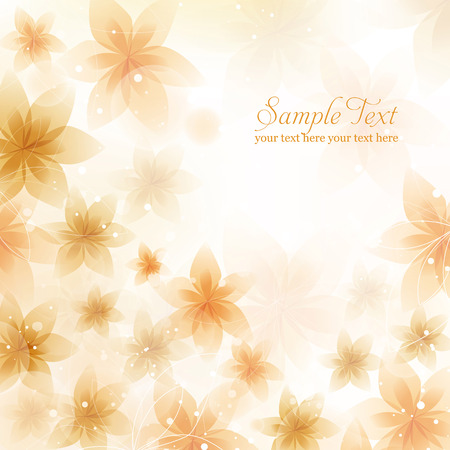 Artistic flower background のイラスト素材