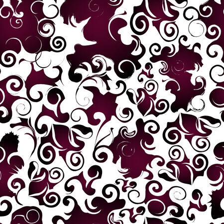 Abstract elegant seamless floral pattern のイラスト素材