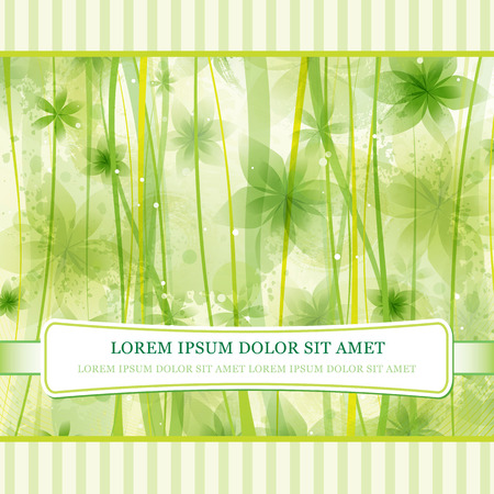 Vintage invitation cardのイラスト素材
