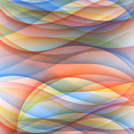 Modern abstract color wave backgroundのイラスト素材