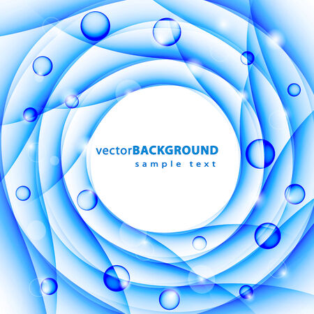 Abstract blue background illustrationのイラスト素材