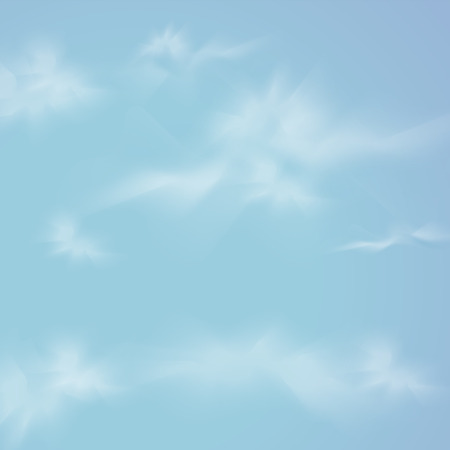 Retro sky and clouds background. のイラスト素材
