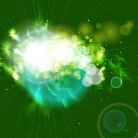 Abstract background with magic light. のイラスト素材