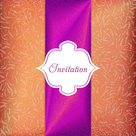 Elegant invitation card. のイラスト素材