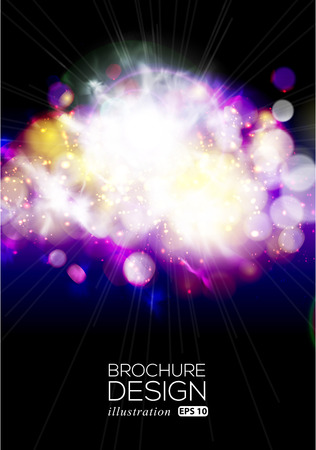 Brochure layout design template  のイラスト素材