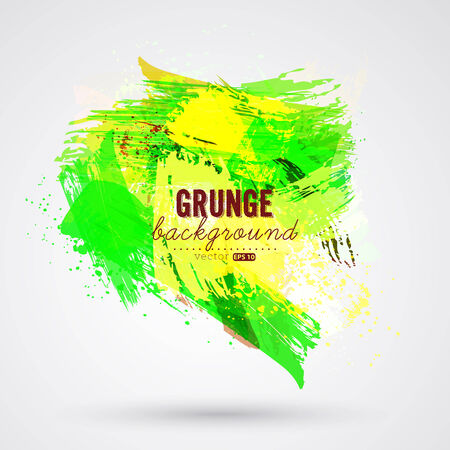 Figured brush strokes brush and ink.のイラスト素材