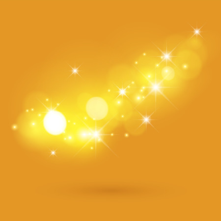 Winter bokeh background.のイラスト素材