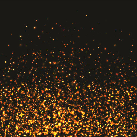 Glittery gold Christmas background.のイラスト素材