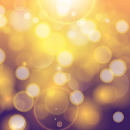 Glittering stars on golden glittering Christmas background.のイラスト素材