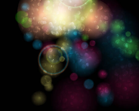 Christmas light bokeh background.のイラスト素材