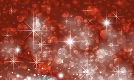 Red Christmas background.のイラスト素材