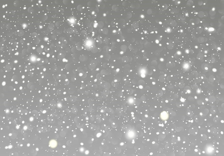 Glittery lights silver abstract Christmas background.のイラスト素材