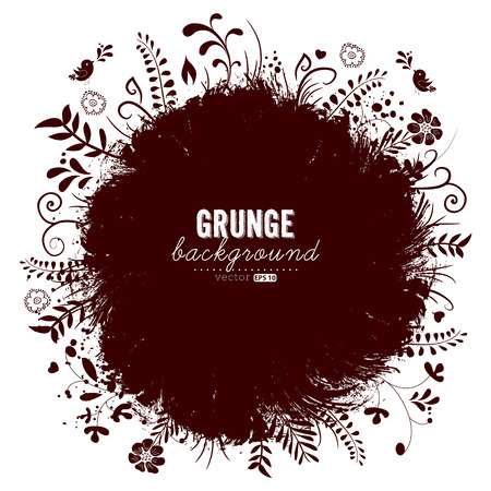 Grunge spring background.のイラスト素材