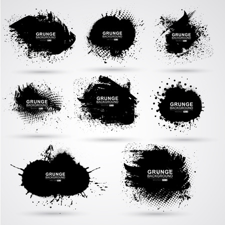 Set grunge background.のイラスト素材
