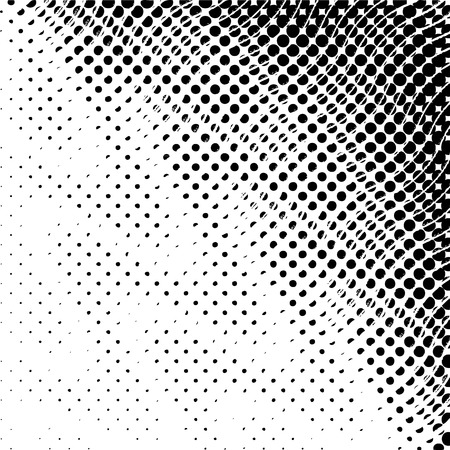 Abstract halftone textures.のイラスト素材