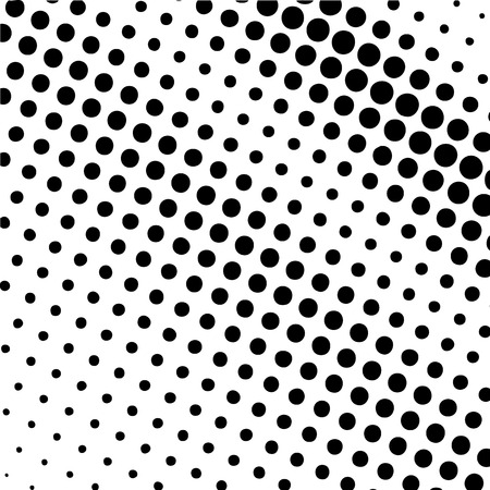 Abstract halftone textures.のイラスト素材
