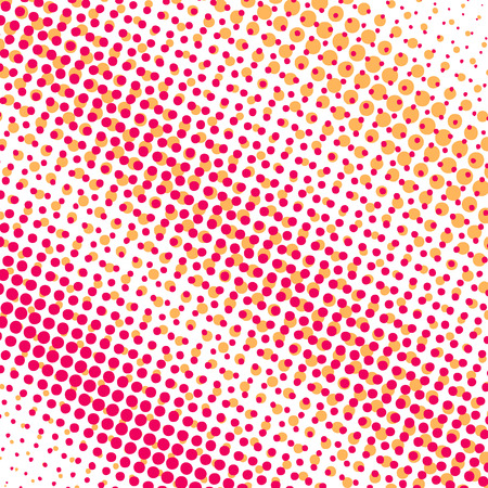 Abstract halftone textures.のイラスト素材