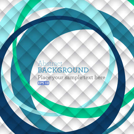Geometrical design overlapping square illustration background. For vector version, see my portfolio.のイラスト素材