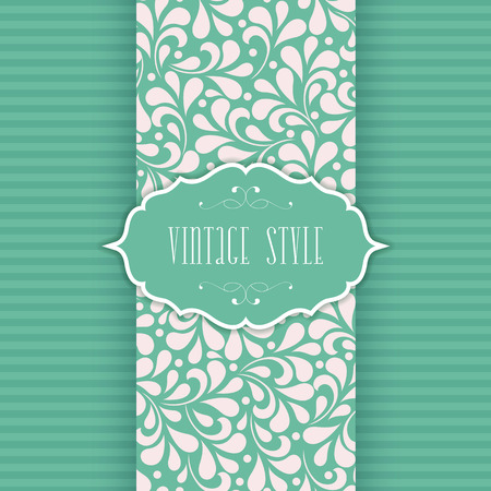 Ornate frame for invitation or announcement. For vector version, see my portfolio.のイラスト素材