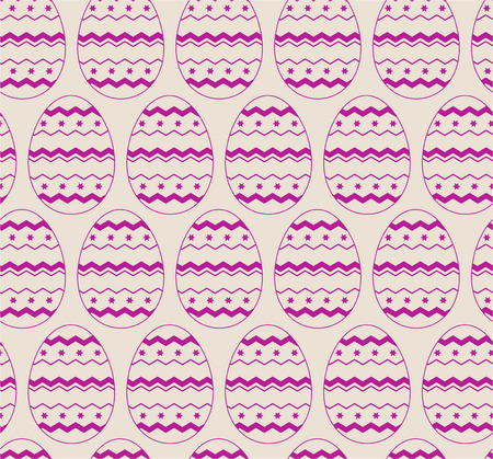 Easter eggs seamless.のイラスト素材