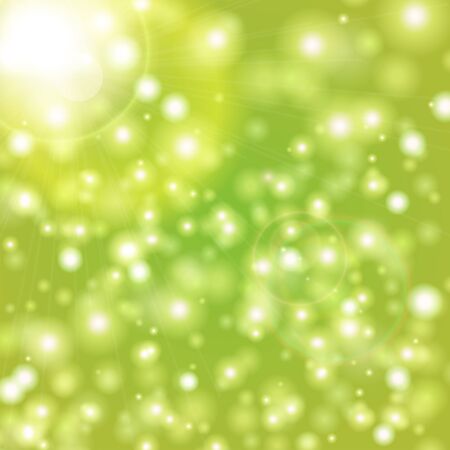 Natural green blurred background.のイラスト素材