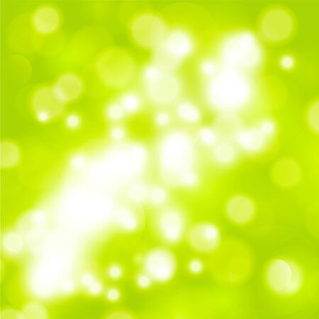 Natural green blurred background. Bokeh background.のイラスト素材