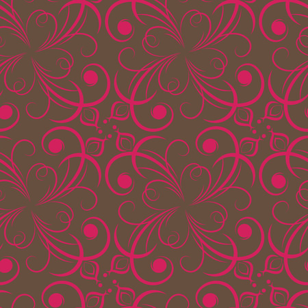 Luxury damask seamless pattern background. Elegant texture wallpapers.のイラスト素材