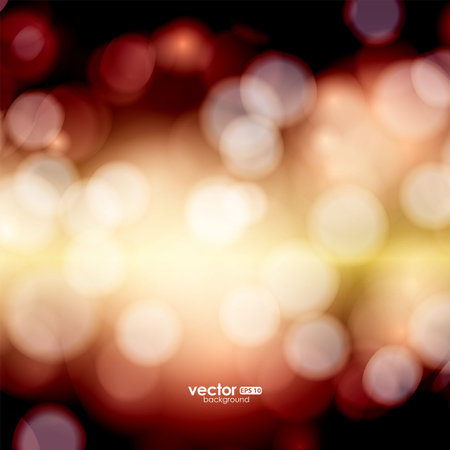 Abstract christmas lights on background.のイラスト素材