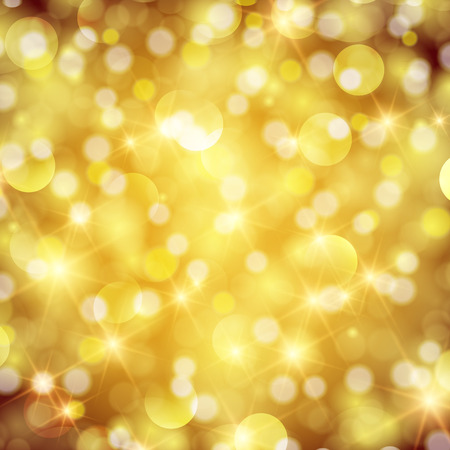Abstract twinkled bright background with bokeh defocused red lights.のイラスト素材